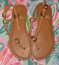 Girls Bamboo Sandals Size 2