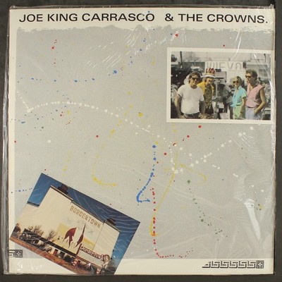 JOE KING CARRASCO & CROWNS: bordertown NEW ROSE 12'' LP 33 RPM France Sealed