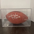 CHARLEY TAYLOR Signed Football With COA