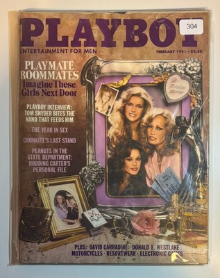 Playboy Magazine February 1981 Vintage Adult Collectors Issue w/ Centerfold