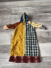 Vintage Handmade Patchwork Custom-made Baby Robe Closed Bottom Hoodie Zippered