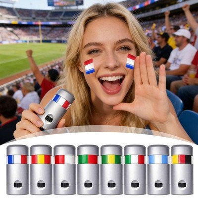 Soccer Fan Face Paint Stick,Flag Color for 2026 World Cup Games and Match Day