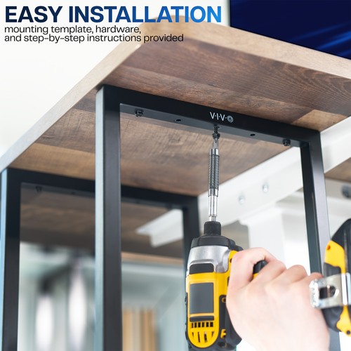 VIVO Large Under Desk PC Shelf Mount - 第 8/8 張圖片