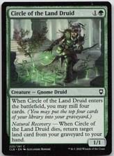 Circle of the Land Druid #220 Battle for Baldur's Gate MTG Warped