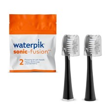 WaterPik 20029519 Sonic-Fusion Full-Size Brush Heads Black 2/Pk