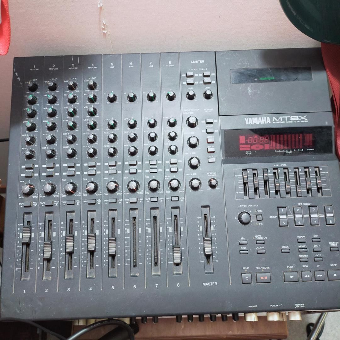 【訳あり品】Yamaha MT8X Multitrack Cassette YAMAHA MT8X Multitrack Cassette Tape Recorder 8track Good