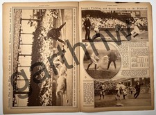 BABE RUTH vs RED SOX @ POLO GROUNDS + MAN O’ WAR & LOUIS FEUSTEL 1920 PICTORIAL