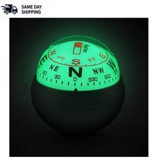 Compact Glow in the Dark Compass Ball for Saf...
