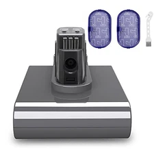 KUNLUN Replacement Dyson DC31 3500mAh Battery Type A Button-Removable Compatible