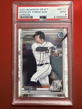 2020 Bowman Draft Spencer Torkelson Chrome BD121 (RC) PSA 9