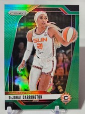 2024 Panini Prizm WNBA #118 DiJonai Carrington Green Prizm