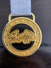 Lot Of 8 NEW Showstopper Dance Medals Unused  Crystal Award  