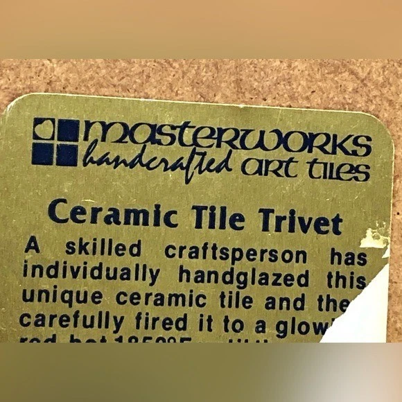 Azulejo de arte de cerámica Kachina obras maestras de remache hechas a mano en el suroeste de EE. UU. Foto 3 de 4