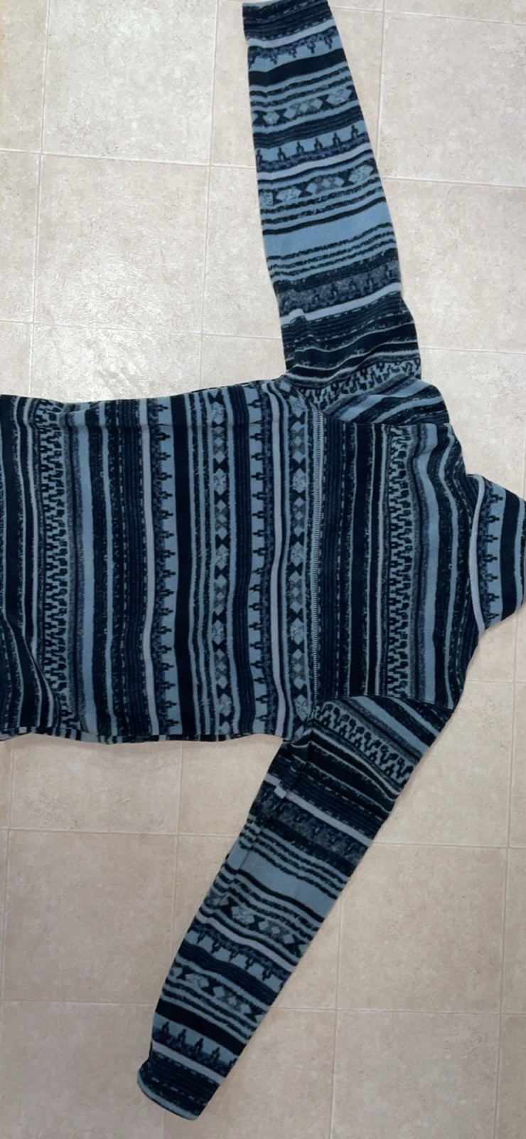 Men's Geometric Patterned Knit Pullover Sweater B… - image 1