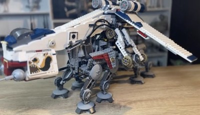 Star Wars Dropship with AT OT / NEUOVP mit Figuren / Selten - 2009 wie10195