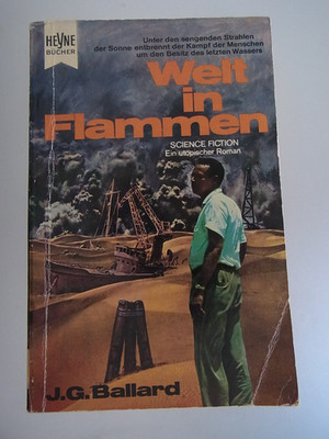 J. G. Ballard - Welt in Flammen - 1. Auflage von 1968 - Heyne SF&F 3114