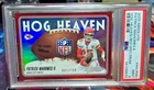 2025 Absolute Patrick Mahomes II Hog Heaven Red Spectrum 065/150 PSA 9