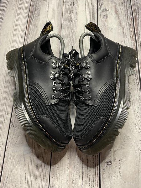 Women Dr. Martens Heels Black Leather 40