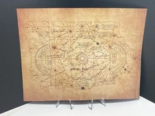 1985 Goonies One Eyed Willie Treasure Map Prop/Replica