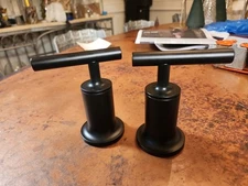 Read!  Kohler T14429-4-BL Purist Lever Handles for Tub Faucet, Deck/Wall Mounted