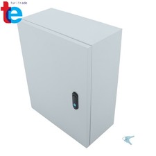 Outdoor Electrical Box 20x16x8 NEMA 4X Weatherproof Enclosure Reinforced Lock