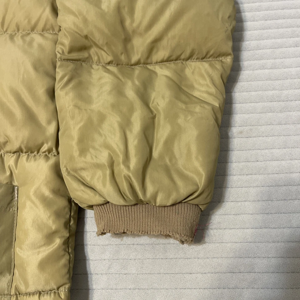Chaqueta de Colección Cabela's Marrón Ligera Plumón de Ganso Puffer Cierre a Presión L Foto 2 de 4