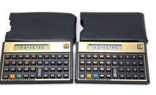 Lot of 2 Hewlett Packard HP 12C Financial Calculator 1 x USA Made Fresh Batt/rys