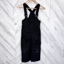 Obermeyer Volt Pant Ski Snow Bibs Black Unisex Kids Size 5 Boy Girl Winter