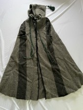 Child  s Reenactment Civil War Grey Wool Cape Handmade
