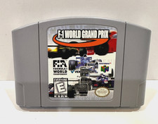 F-1 World Grand Prix Nintendo 64 1998 N64 Tested And Working Authentic Cart F-1 World Grand Prix Nintendo 64 1998 N64 Tested And Working Authentic Cart