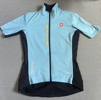 Castelli Perfetto leichtes Damen Kurzarm. Eisblau. Größe M.
