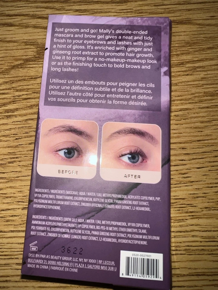 Colección de levantamiento de cejas Mally de 3 piezas rubia y mimosa Foto 3 de 4