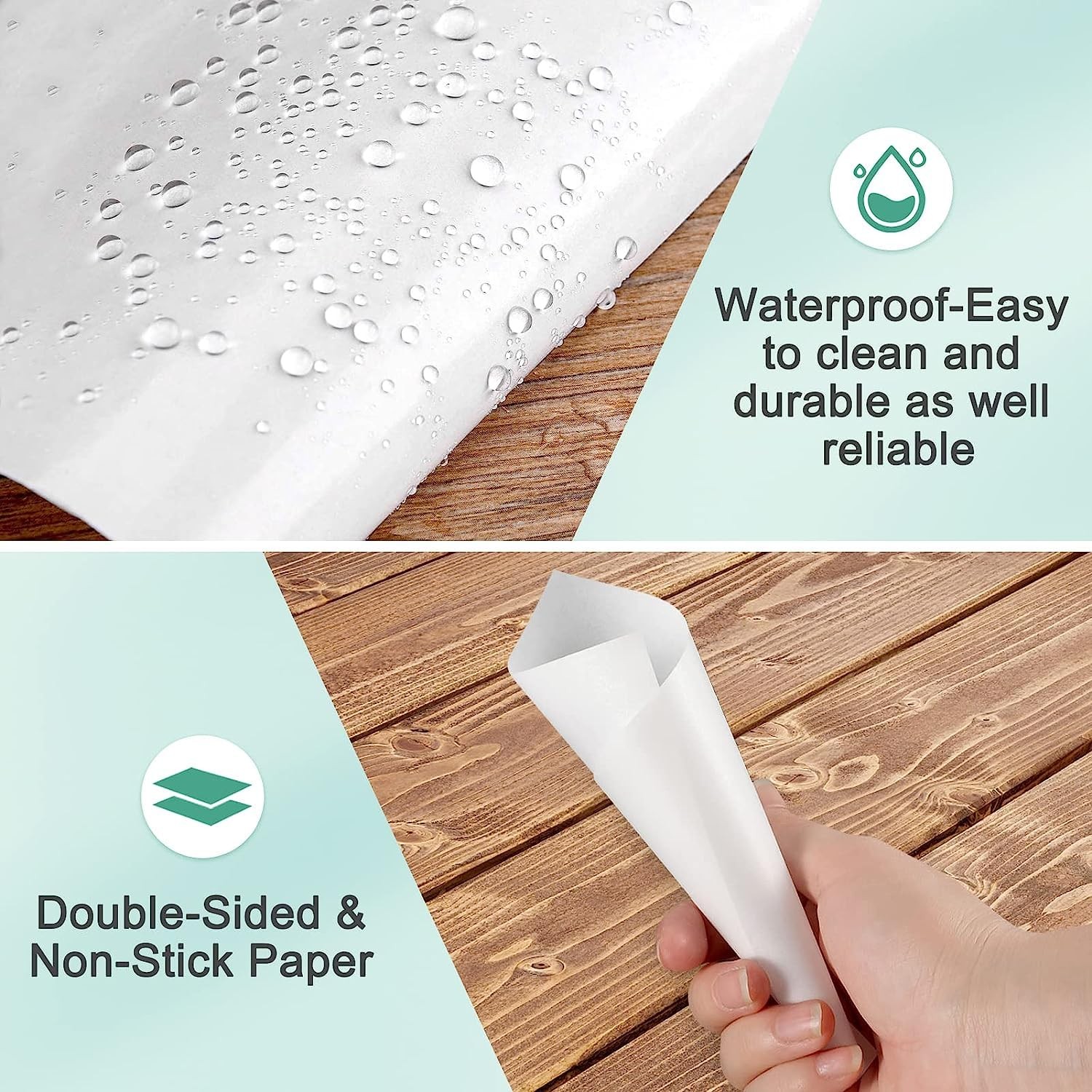 Alkrita 200Pcs Diamond Painting Release Paper Non-stick Cover Replacem