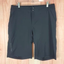 Louis Garneau MTB Baggy Cycling Shorts Mens Large Black Stretch Athletic Wear
