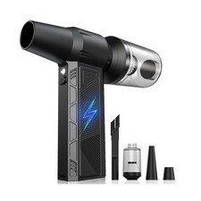 Compressed Air Duster, 150000RPM Super Power Cordless Electric Air Duster, Fa...