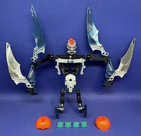Lego Bionicle Vamprah 8692 & 8685 Phantoka Toa Kopaka Figure Lot! 4 Leeches!