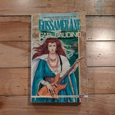 GOSSAMER AXE By Gael Baudino, 1st edition In paperback 1st Printing 1990