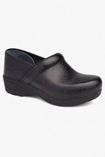 Dansko XP 2.0 Black Floral Tooled Women's Clogs - NEW - Choose Size  Width
