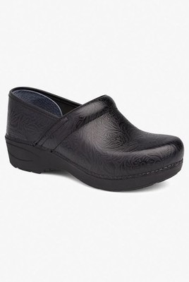 Dansko XP 2.0 Black Floral Tooled Women's Clogs - NEW - Choose Size & Width