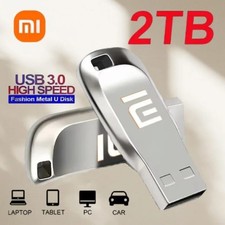 Xiaomi Metal Pendrive USB 3.2 512GB 1TB 2TB Flash Drive Thumb Memory Stick New