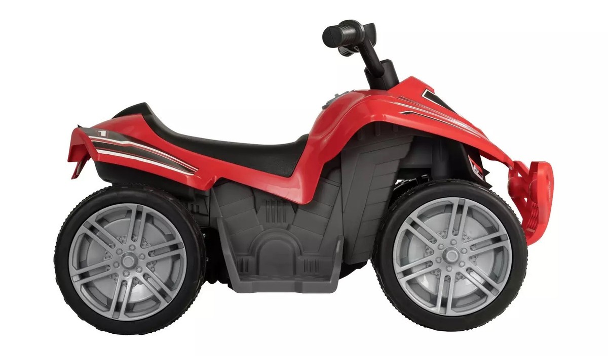 EVO Quad Bike 6V Powered Vehicle Red UK
