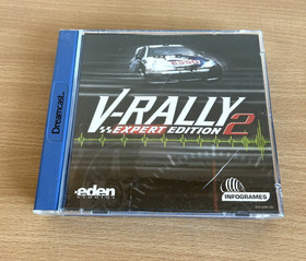 V Rally 2 Expert Edition Sega Dreamcast Game Complete PAL