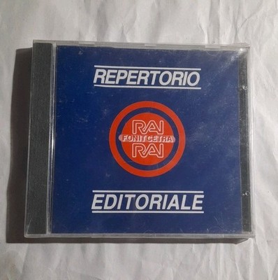 Cd Repertorio Editoriale Strumentali Rai Fonitcetra Cdre 1337 Nuovo Sigillato