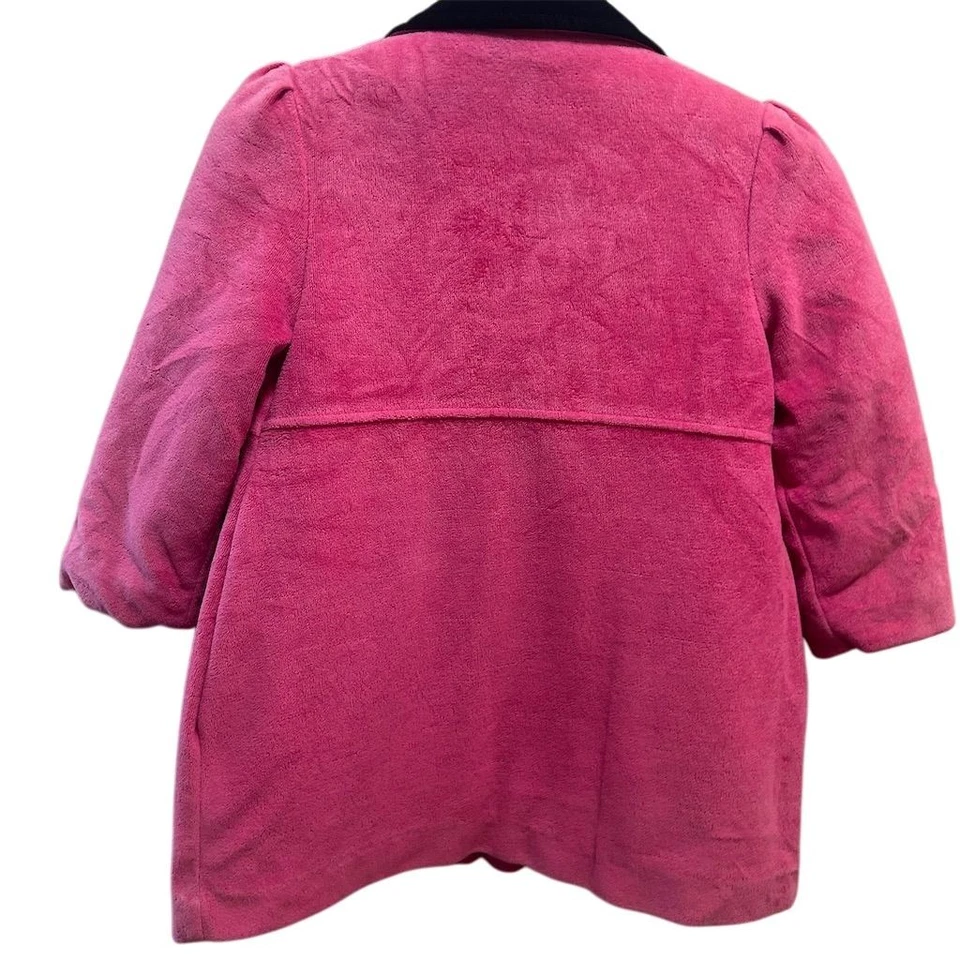 Abrigo de Vestido Winnie the Pooh Rosa Años 90 Disney Talla 5 Hecho en EE. UU. Arcos Foto 3 de 4