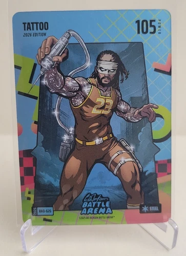 2026 BO JACKSON BATTLE ARENA TATTOO FERNANDO TATIS JR RAD STEEL RAD-626