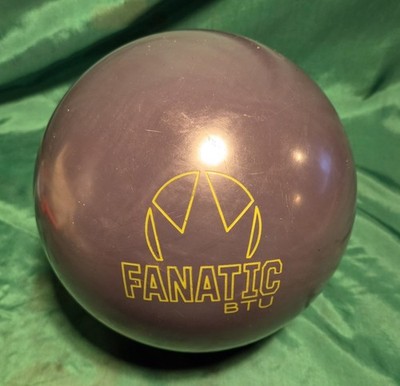 Brunswick Fanatic BTU Steel Bowling Ball 15 lbs Preowned Span 3 1/2'' Side Weight