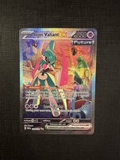 Iron Valiant EX 249/182 Special Illustration Rare Pokémon Paradox Rift Near Mint
