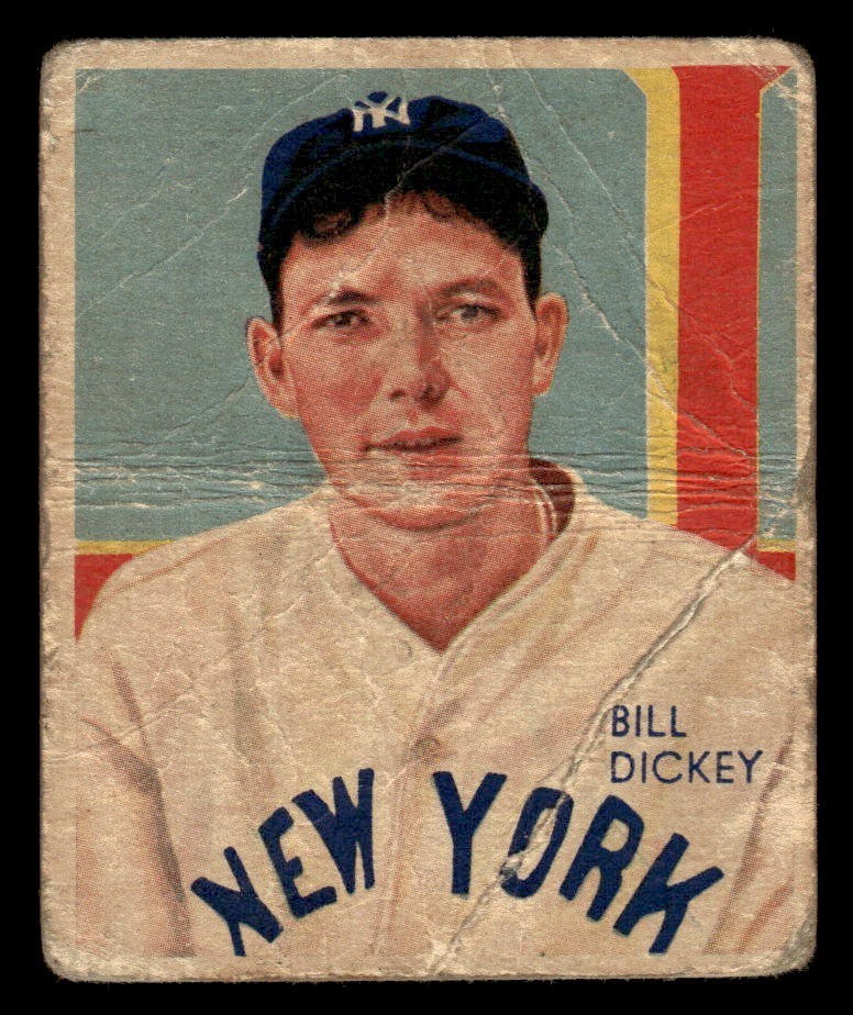 1934 - 1936 Diamond Stars Baseball #11 Bill Dickey PR