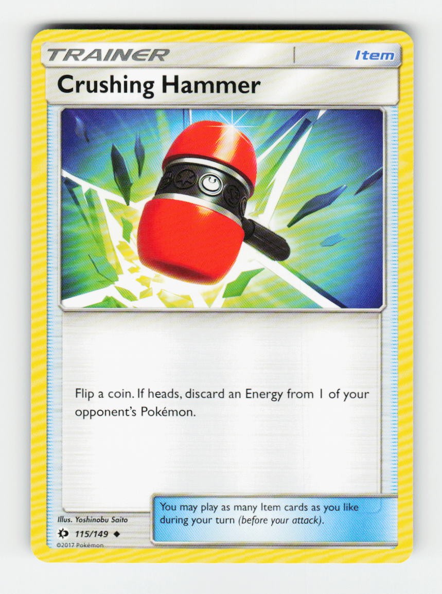 Crushing Hammer SM Base Set 115/149 Pokemon Uncommon NM