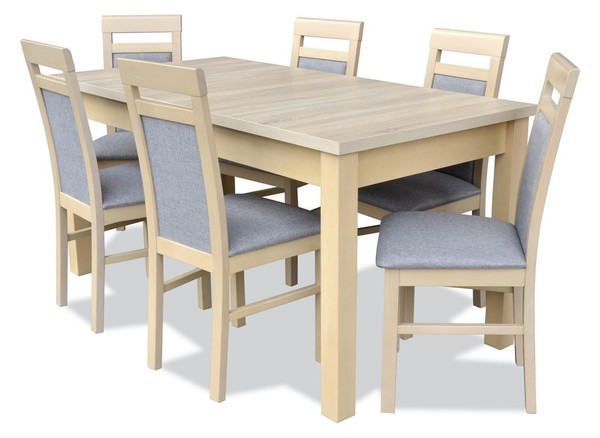 Esszimmer Set Esstisch 6X Stuhl Garnitur Tisch Gruppe 7Tlg. Set Komplett MöBel-image